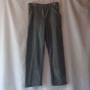 UNITED Envirowear Green Polar Fleece Liners Full Side Zip Pants Military USA L